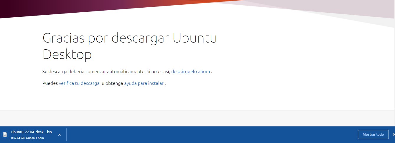 Descargar Ubuntu